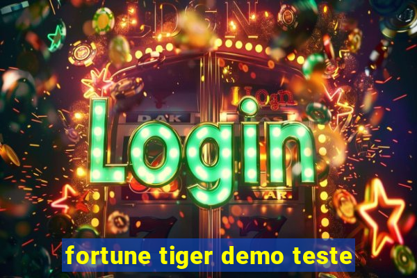 fortune tiger demo teste